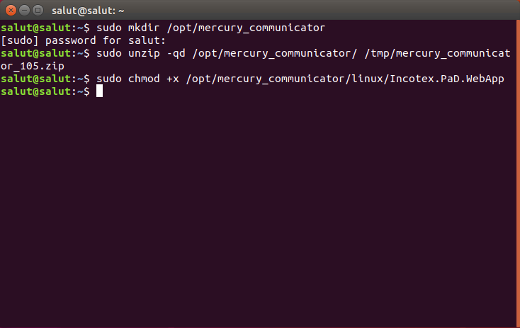 Установка программы в Linux